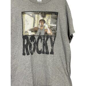 Vintage Delta Pro Weight Rocky Balboa Women's T Shirt Gray Size Large
